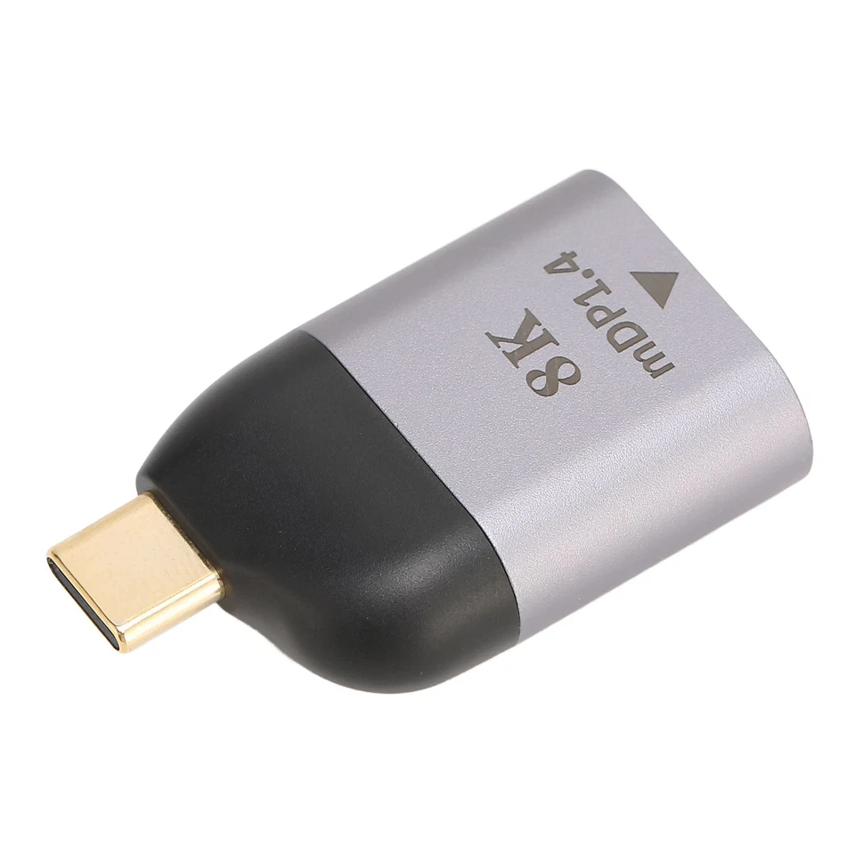 USB C To Mini DisplayPort Adapter Small Plug And Play 8K 60Hz Usb Type C Male FG - Image 4 of 4