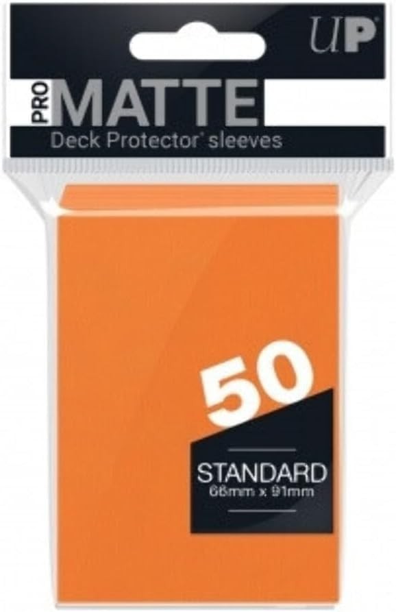 Ultra Pro Standard Pro-Matte Sleeve 50 Pack - Orange 1890₽