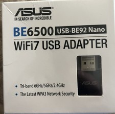 ASUS BE6500 USB-BE92 Nano WiFi7 USB Adapter - New