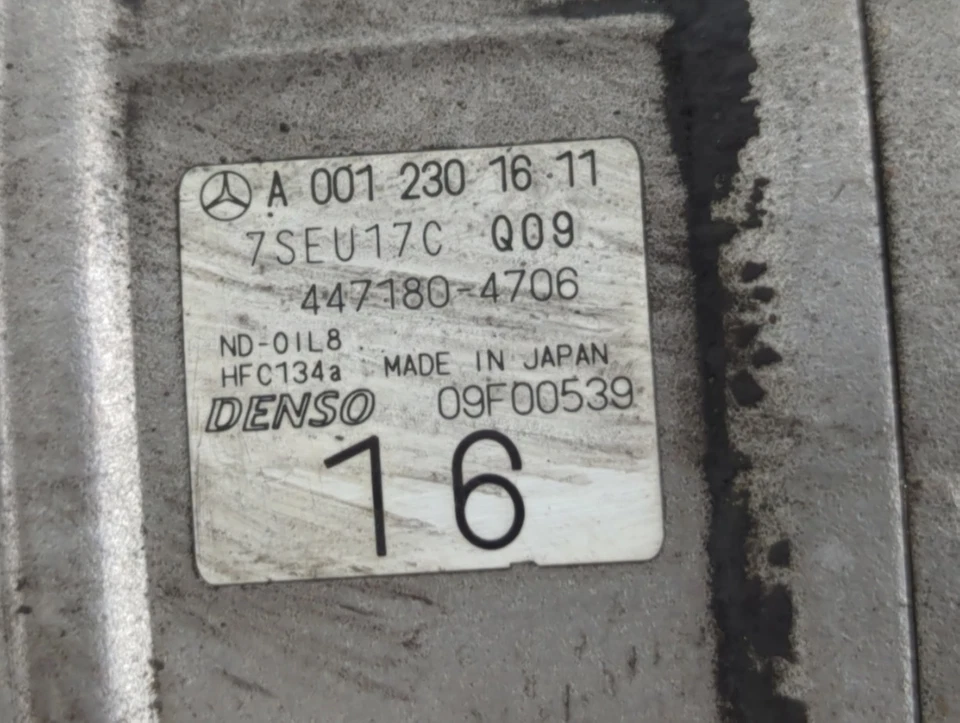 Mercedes-Benz Clk500 2003-2006 aire acondicionado aire acondicionado compresor de aire acondicionado fabricante original XBH63 Foto 2 de 4