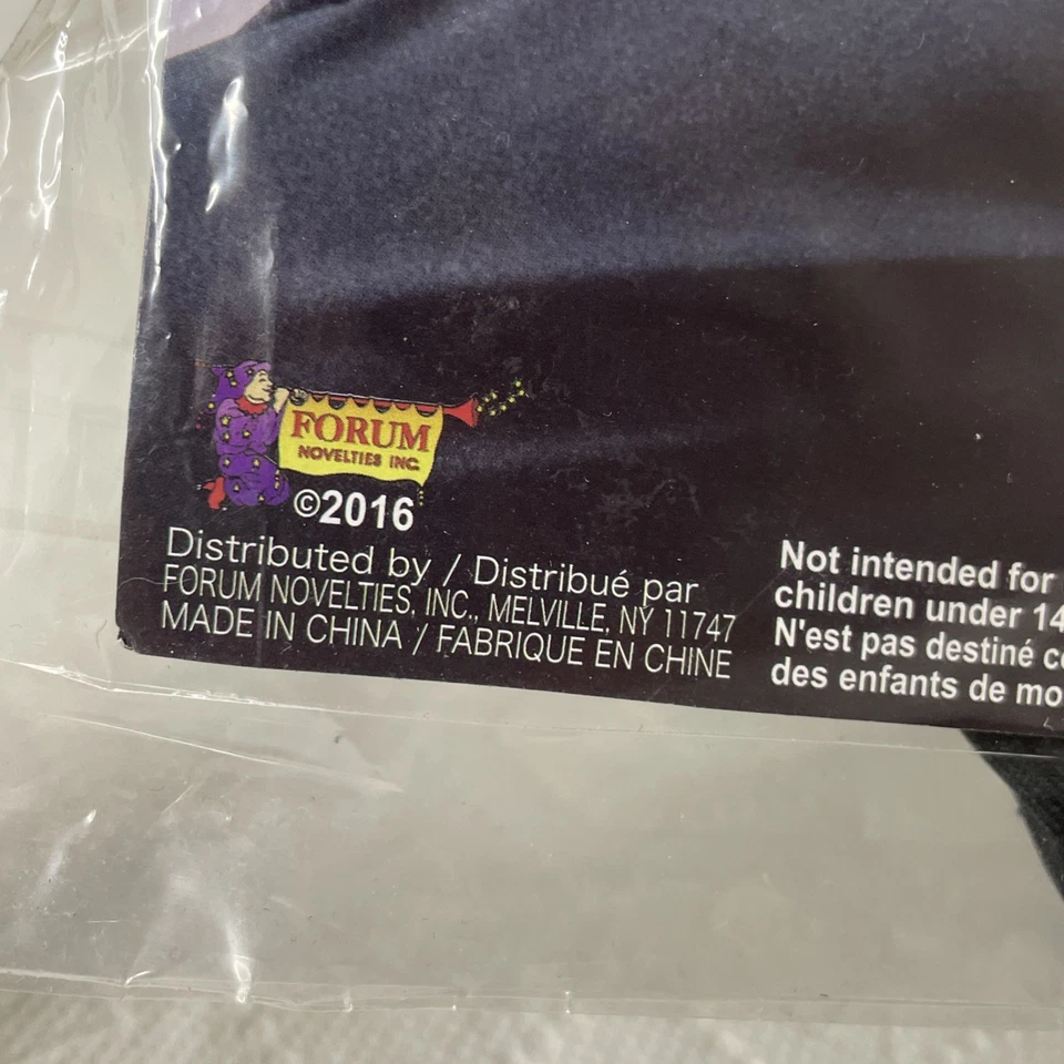 MACHO MEXICAN WRESTLER MASK Lot 2 Adult Halloween Black Poly Hood Monster Ninja - Image 4 of 4