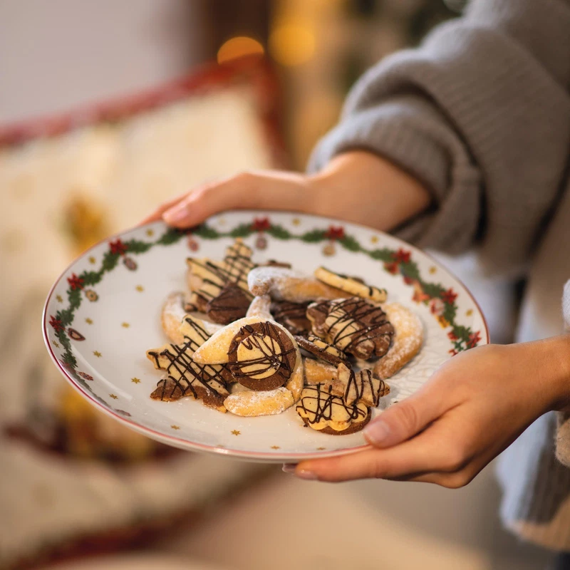 Coppa Piatto Natale Albero in Rilievo Villeroy & Boch Toy's Fantasy 25 cm, fotografia 5 di 12