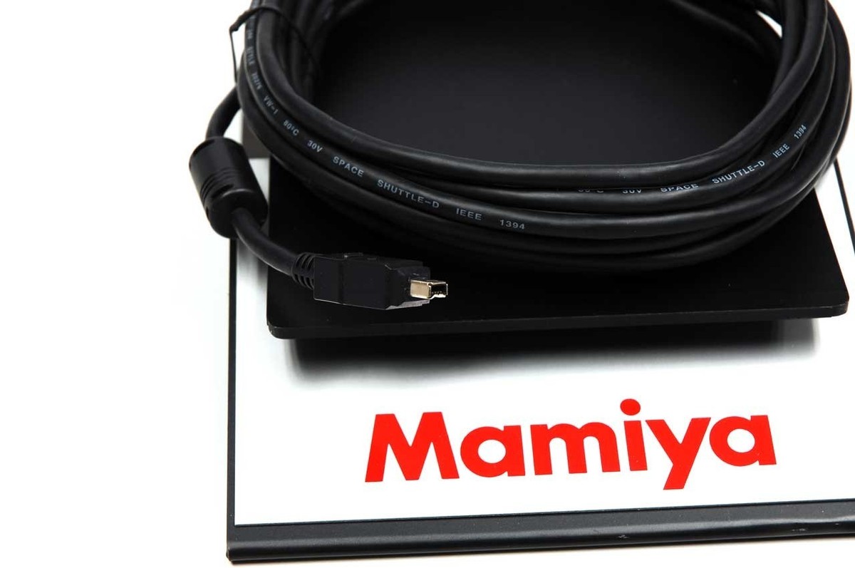 Mamiya ZD BODY / DIGITAL BACK IEEE 1394 FIREWIRE CABLE 4 to 6 PIN