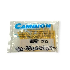Cambion 450-3325-04-03-00 Turret Solder Press Mount Terminal Gold, 50 Pcs