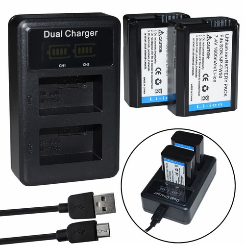 Battery or USB charger for Canon EOS 5D II III IV 5DS R Ra R5 R6 60D 90D LP-E6NH - Picture 6 of 37