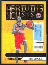 2023-24 Panini NBA Hoops Bilal Coulibaly #18 Arriving Now Washington Wizards