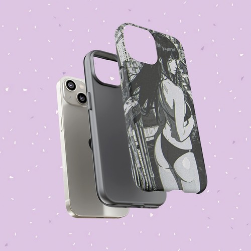 Phone Case, Anime Manga Girl Bikini Design, iPhone Galaxy Google Hentai Ecchi - Picture 64 of 245
