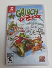 Replacement Case (NO GAME) The Grinch Christmas Adventures - Nintendo Switch