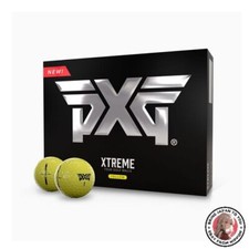 NEW PXG Golf Balls Xtreme Tour Golf Ball Yellow 1 Dozen 12 Balls GB-JP-DOZ-XTT