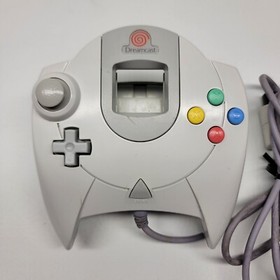 SEGA Dreamcast Controller HKT-77000 - White - Cleaned - Tested