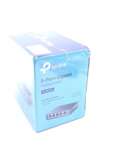 TP-Link TL-SG105, 5 Port Gigabit Unmanaged Ethernet Switch, Netzwerk Hub - Versiegelt - Bild 6 von 9