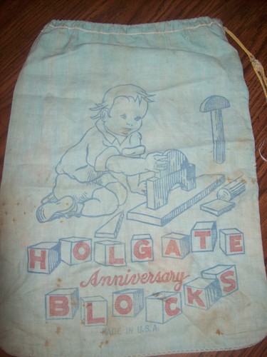 BLOQUES DE MADERA DE COLECCIÓN - BLOQUES DE ANIVERSARIO HOLGATE - 37 PIEZAS CON 2 BOLSAS DE COLECCIÓN - Imagen 4 de 7