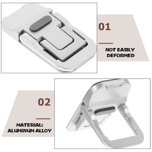 2pcs Laptop Riser Notebook Holder Stand Folding Ergonomic Laptop Holder Stand - Photo 3/12