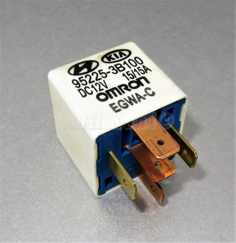 528-Kia E Hyundai Relè Bianco 5 Pin Assy-Potenza Omron 95225-3B100 DC12V 15/15A - Picture 2 of 5