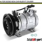 Ac Compressor with Clutch for Chrysler Pt Cruiser 2001-2009 Dodge Neon Plymouth (For: Plymouth Neon)