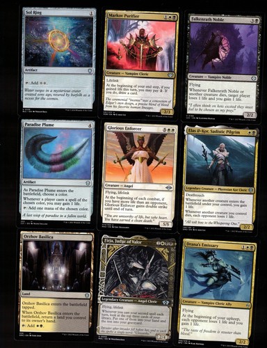 Angels & Vampires!-100 Card Magic the Gathering Commander Deck-Rare-Mythic-MTG - Picture 4 of 10
