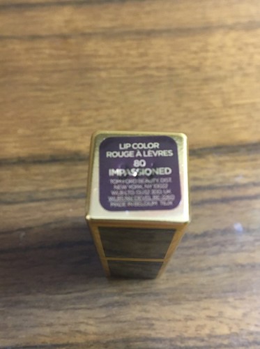 Mini lápiz labial Tom Ford Color #80 Impassioned 0,03 oz 1 g nuevo con caja - Imagen 2 de 4