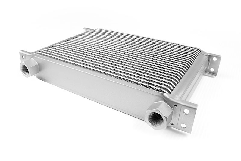 Radiatore olio universale femmina 25 file file file filetto femminile 1/2 pol...