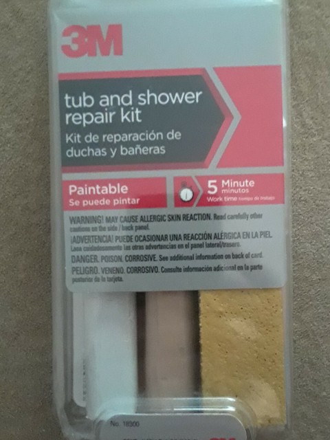 3m Tub And Shower Repair Kit No 18300