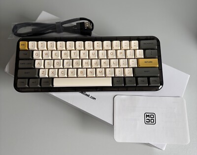 MelGeek Mojo60 Ember Bluetooth Wireless Mechanical Keyboard 60% RGB Tastatur