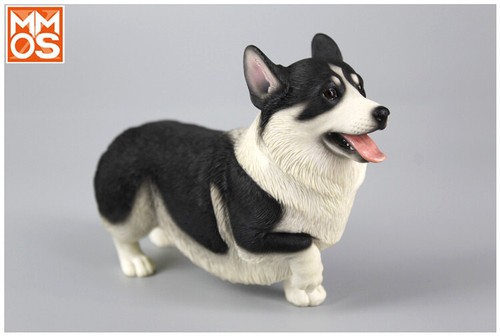 Mr.Z 1:6 MMOS Corgi Hund Tier Harz Simulationsspielzeug AUF LAGER 3 Farben Sammlung - Bild 12 von 15