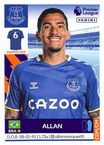 PANINI PREMIER LEAGUE 2022 21/22 STICKER COLLECT 226 - 433 (Everton - Man Utd) - Picture 12 of 209