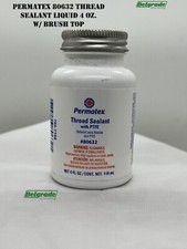 Permatex 80632 Thread Sealant Liquid 4 oz wit...
