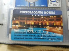 SCHEDA TELEFONICA MULTIPROPRIETA' PORTOLACONIA NUOVA PERFETTA SM C&C 2295 G 25