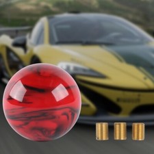 Jdm Star Pearl Ball Red And Black Manual Gear Stick Shift Knob Shifter Universal