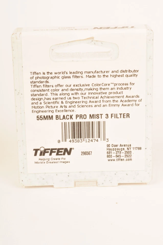 Tiffen Black Pro Mist 3 55mm Circular Filter - Image 2 of 4