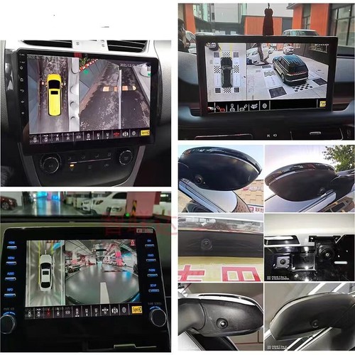 360° Car Camera Panoramic Surround View AHD 1080P Right+Left+Front+Rear 4-Camera - Picture 3 of 15
