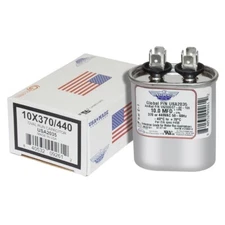 10 uf/Mfd Oval Universal Capacitor Replacement Amrad USA2035 For 370 or 440 VAC