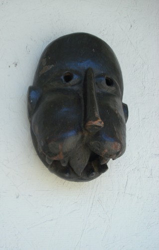 W. Nepal processional Hanuman(monkey god)mask, mid 20c - Picture 6 of 8