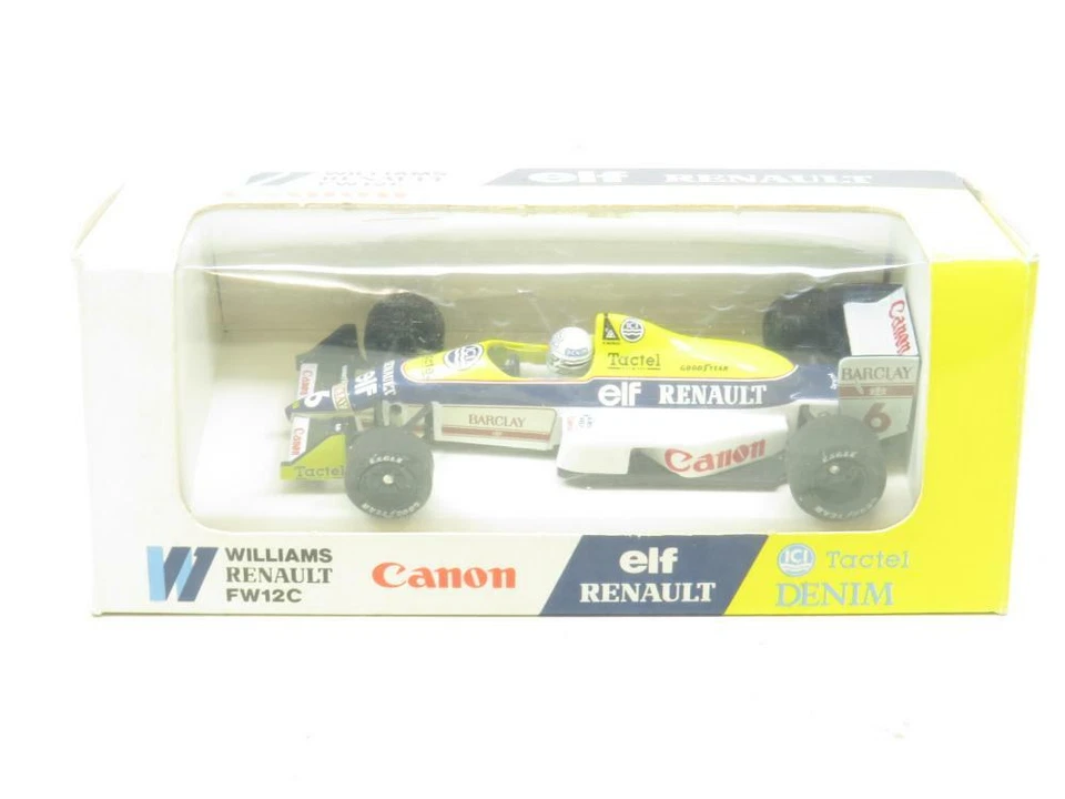 Onyx Pressofuso 026 Formula Uno Williams Renault FW12C Patrese 1.43 Scala IN - Immagine 2 di 4