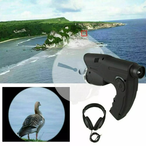 300FT Parabolic Sonic Listening Device Microphone Amplifier Spy Bionic Ear Sound - Picture 9 of 12