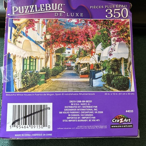 "Cra-Z-Art 350-teiliges Puzzle - SCHÖNE WEISSE HÄUSER IN SPANIEN 20"" x 20" - Bild 2 von 2