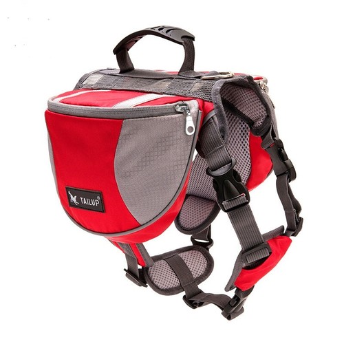 Dog Reflective Backpack Pet Snack Pockets Puppy Travel Bag Training Backpacks Us - Picture 28 of 84