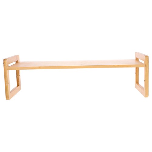 Bambusspeicherregal Büro Laptop -Riser Für Ein Verstellbares Schreibtisch