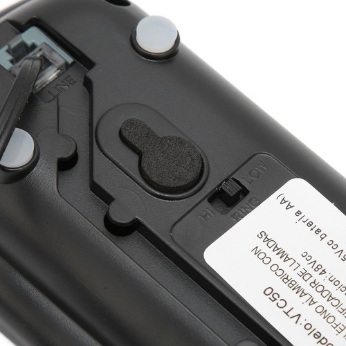 VTC‑50 Landline Phones Handheld Digital Wall Mounted Telephone With Caller I Fit - Picture 6 of 24