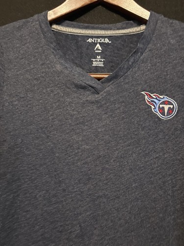 Antigua Shirt Damen mittelblau Tennessee Titans Patch Logo NFL Sportswear - Bild 2 von 12