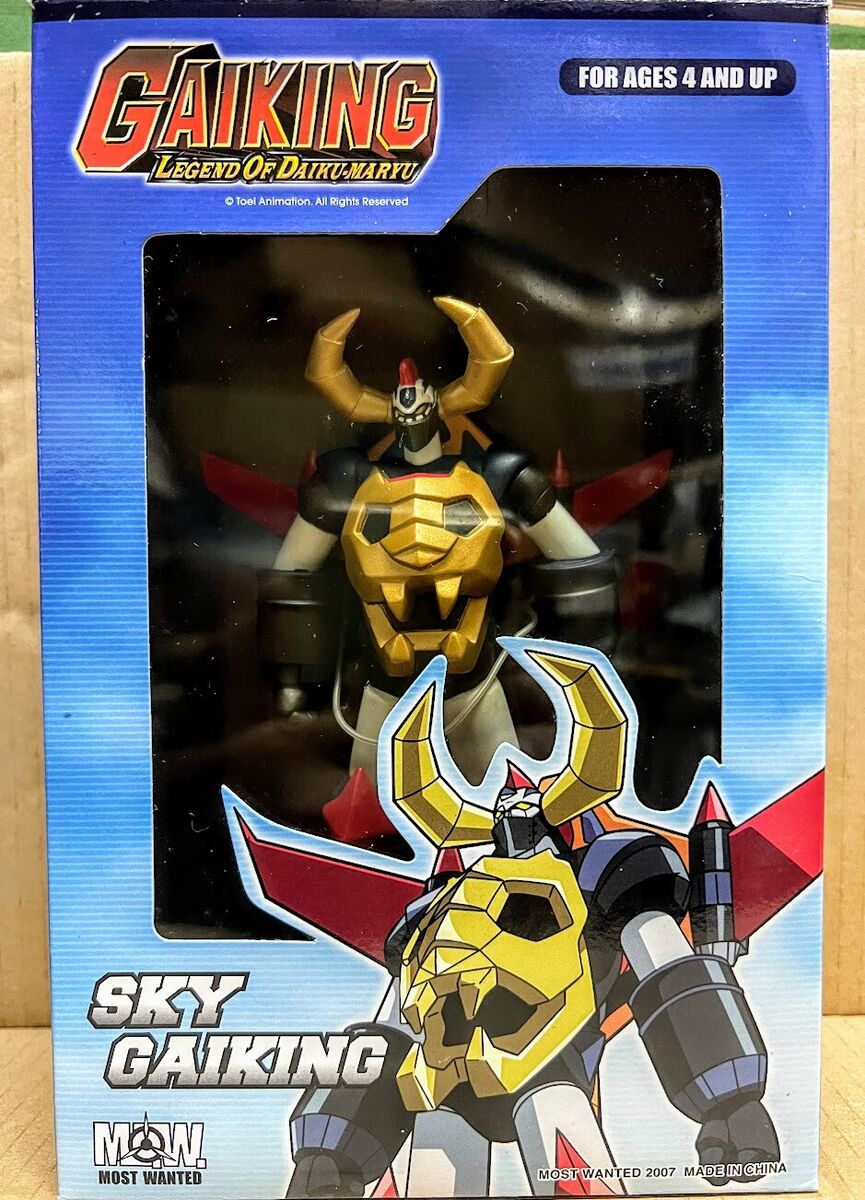 Most Wanted Super Robot Sky Gaiking 6 inches vinyl action Most Wanted Super Robot Sky Gaiking 6 inches vinyl action