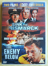 AFFONDATE LA BISMARCK! + DUELLO NELL'ATLANTICO - BOX 2 DVD UK Audio ITALIANO