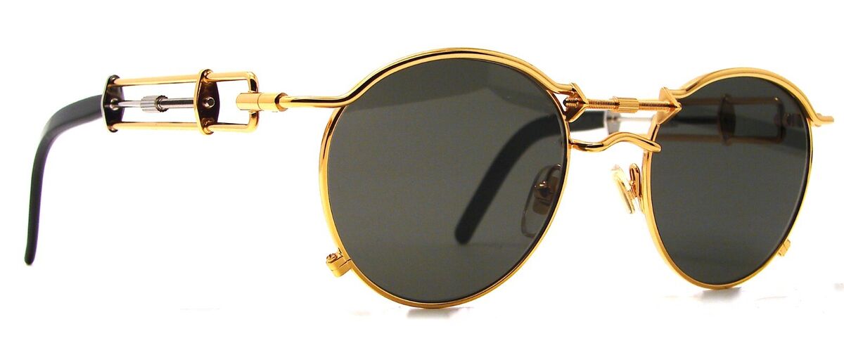 Jean Paul Gaultier ltd. edition 56-0174 sunglasses in GOLD Jean Paul Gaultier ltd. edition 56-0174 sunglasses in GOLD