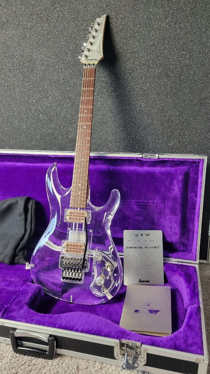Signed Ibanez JS Y2K Crystal Planet Millenium limited Joe