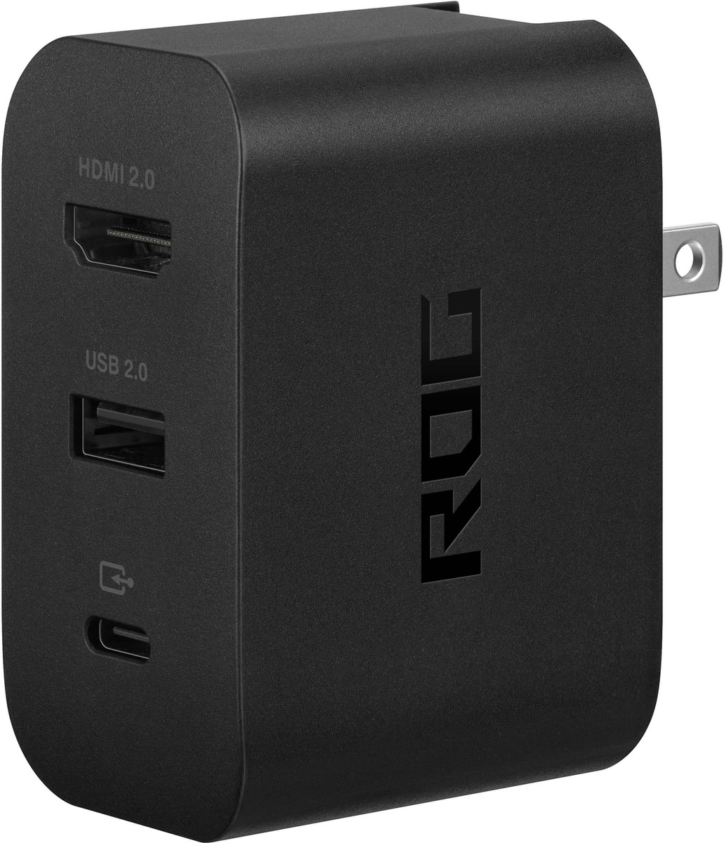 ROG Gaming Charger Dock【65ｗ対応】 ASUS - ROG 65W Charger Dock - Supports HDMI 2.0 with USB