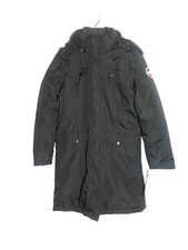 Cb Sports Womens Long Puffer Black Coat Faux Fur Hooded Antarctic Adv Exp - Med.
