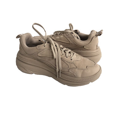 セール!!☆UGG☆ CA1 Leather UGG WOMEN CA1 DRIFTWOOD NUBUCK LEATHER SNEAKER SHOES US 7.5