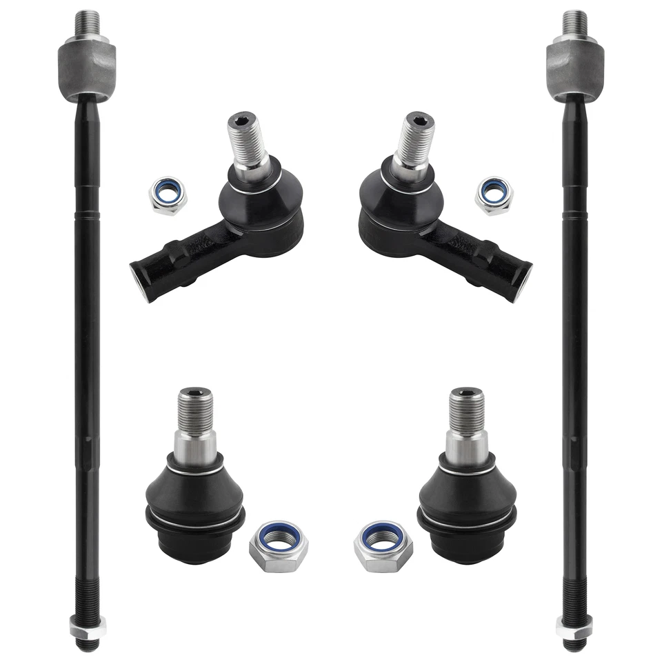 6x Front Lower Ball Joints Inner Outer Tie Rods for Dodge Sprinter 2500 03-2006 Foto 2 de 4