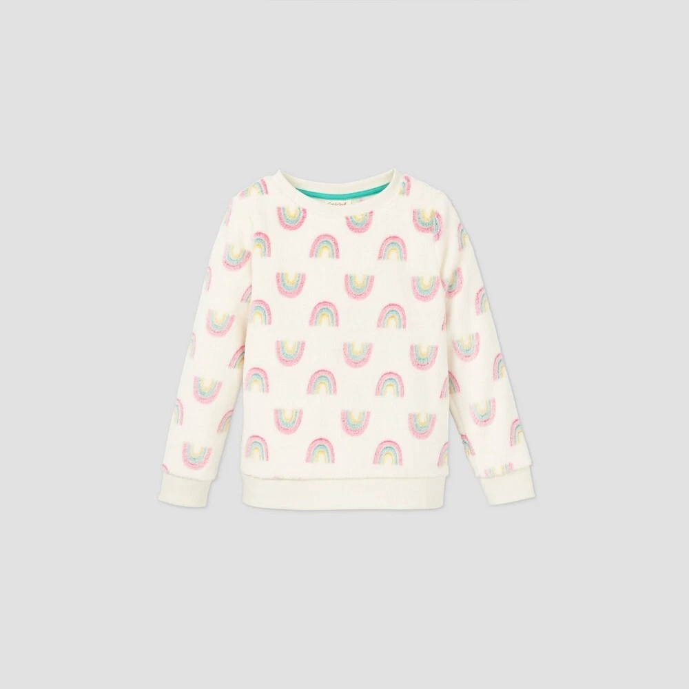 Rainbow cheap sherpa pullover