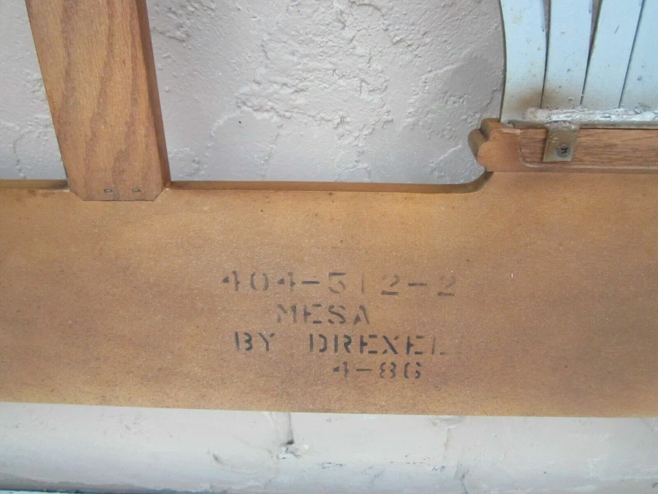 Cabecero Madera Queen Size Drexel de Heritage Vintage Envío no está incluido Foto 4 de 4